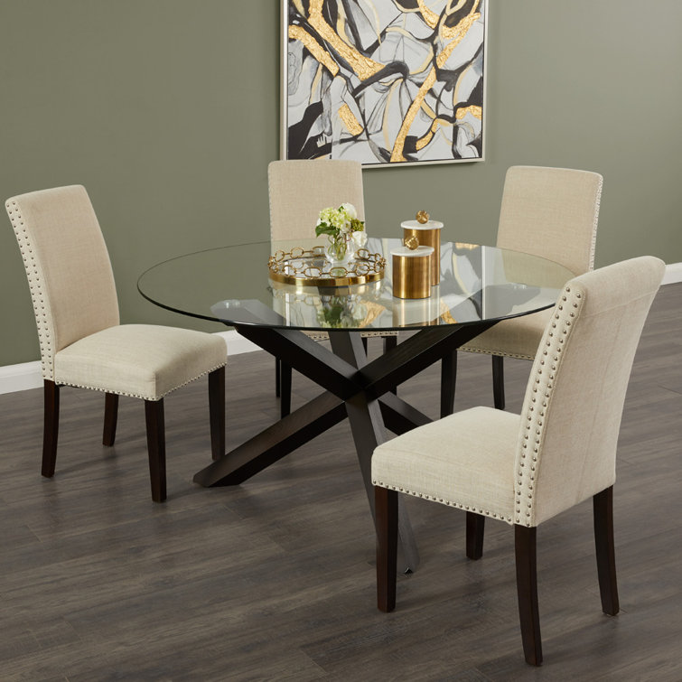 Wrought Studio Brynn Pedestal Dining Table Reviews Wayfair